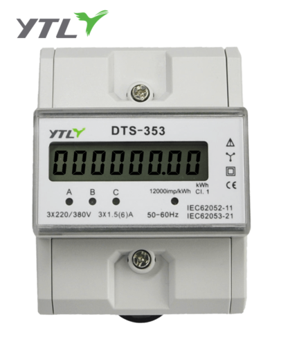 LCD Backlight Three-Phase Electronic Electricity Meter LCD Backlight Three-Phase Electronic Electricity Meter