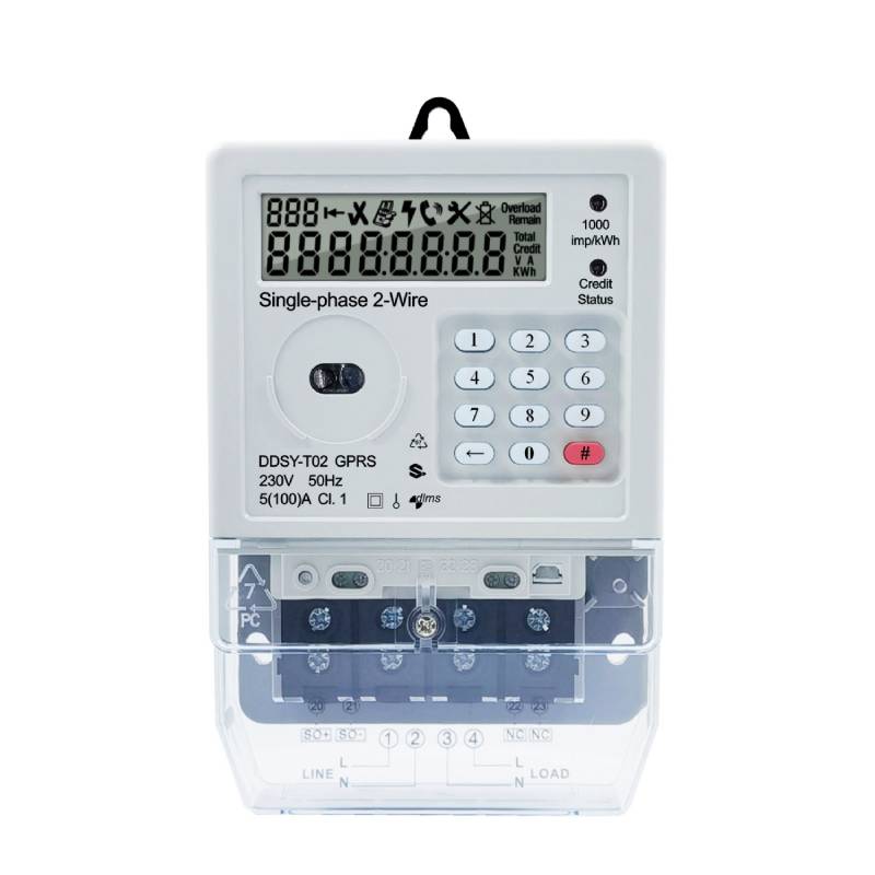 YTL ODM factory GPRS Watt hour meter with 4G or 3G