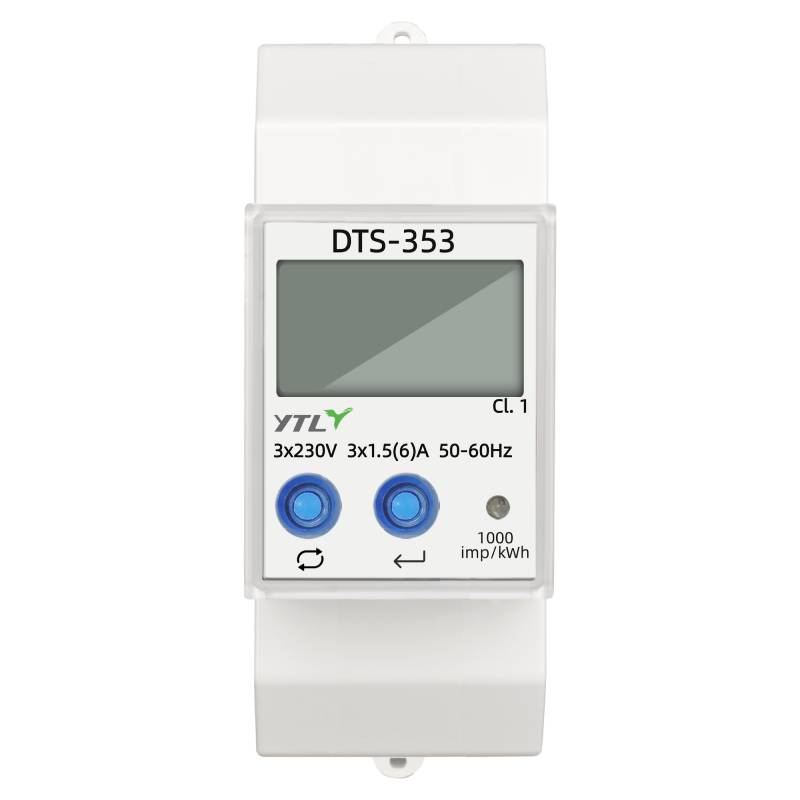 YTL CT type Three Phase Two Wire Din Rail Electricity Meter