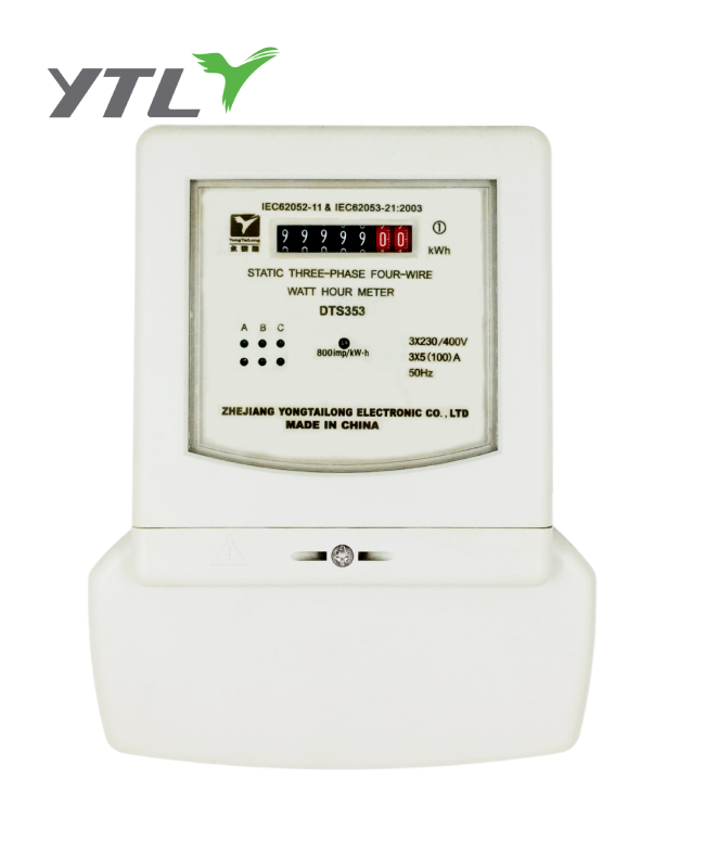 YTL Wholesale Three Phase Mounted  Counter Power Meter 