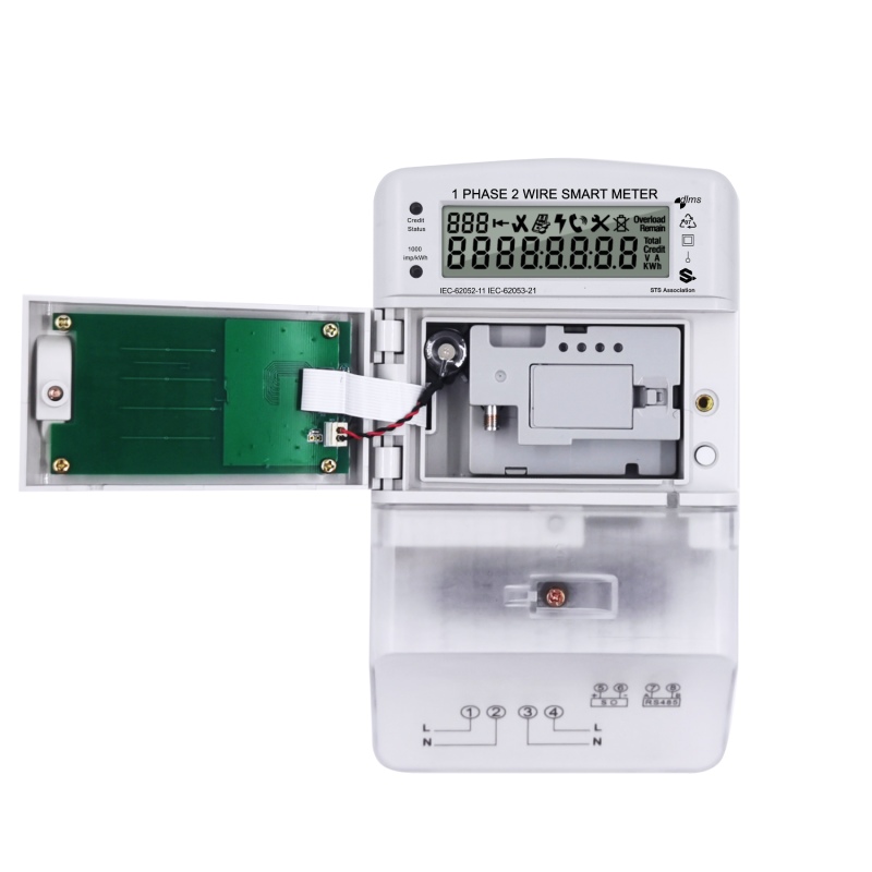 Smart STS Prepaid and Postpaid Single Phase Energy Meter