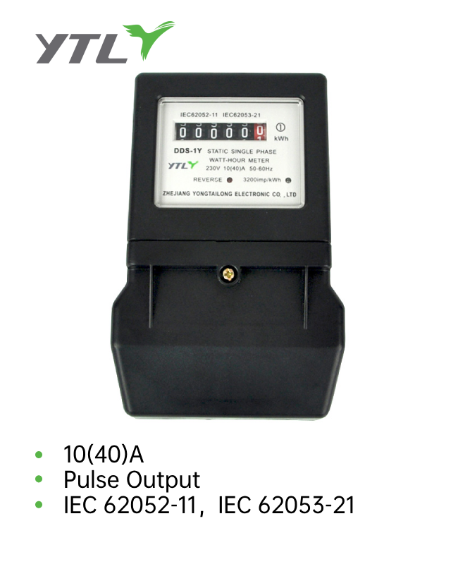 Metering Function Beautiful Appearance Single Phase Meter 