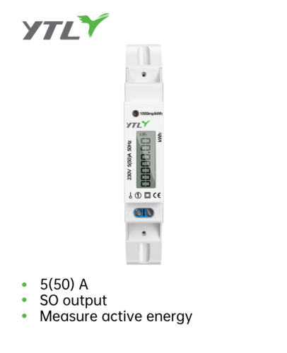 YTL Din-Rail active measurment MID energy meter YTL Din-Rail active measurment MID energy meter