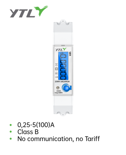 YTL Single Phase Class B Energy Meter No communication YTL Single Phase Class B Energy Meter No communication
