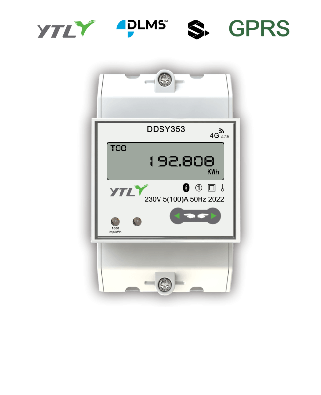 Single Phase three modular Smart Prepayment Meter 