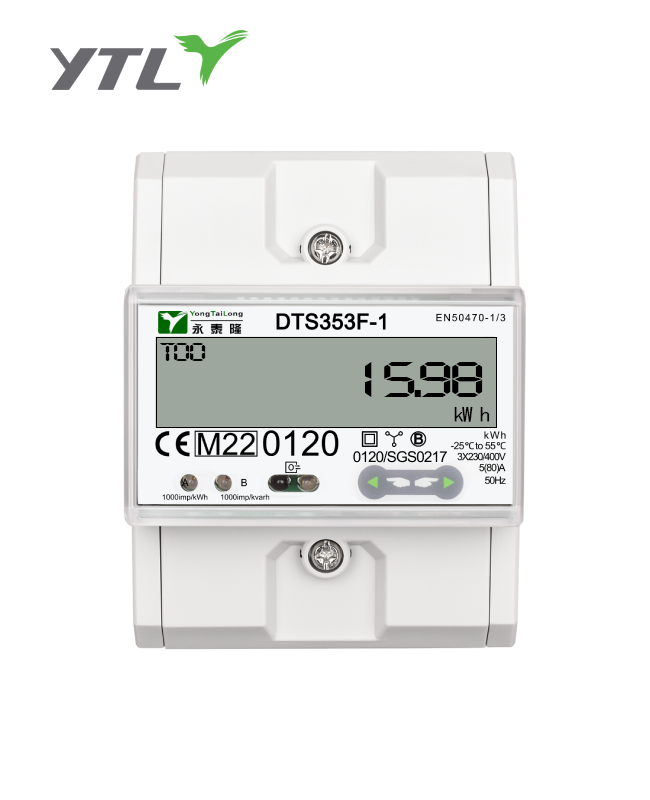 YTL Manufacturer DTS353F 5(80)A 3 Phase   Electricity Meter 